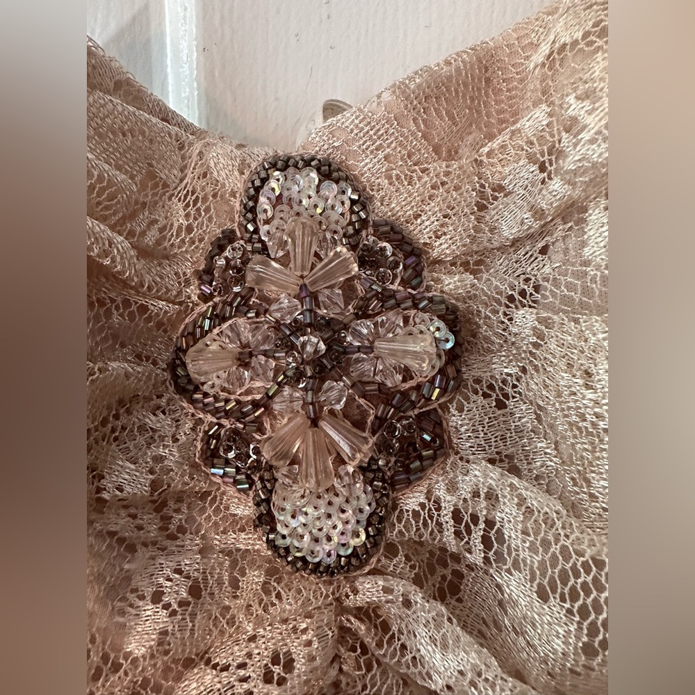 Jessica McClintock Y2K Lace Cocktail Dress - Picture 8 of 12
